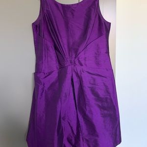 Purple party dress
